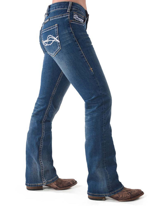 Cowgirl Tuff "Don't Fence Me In" Jeans