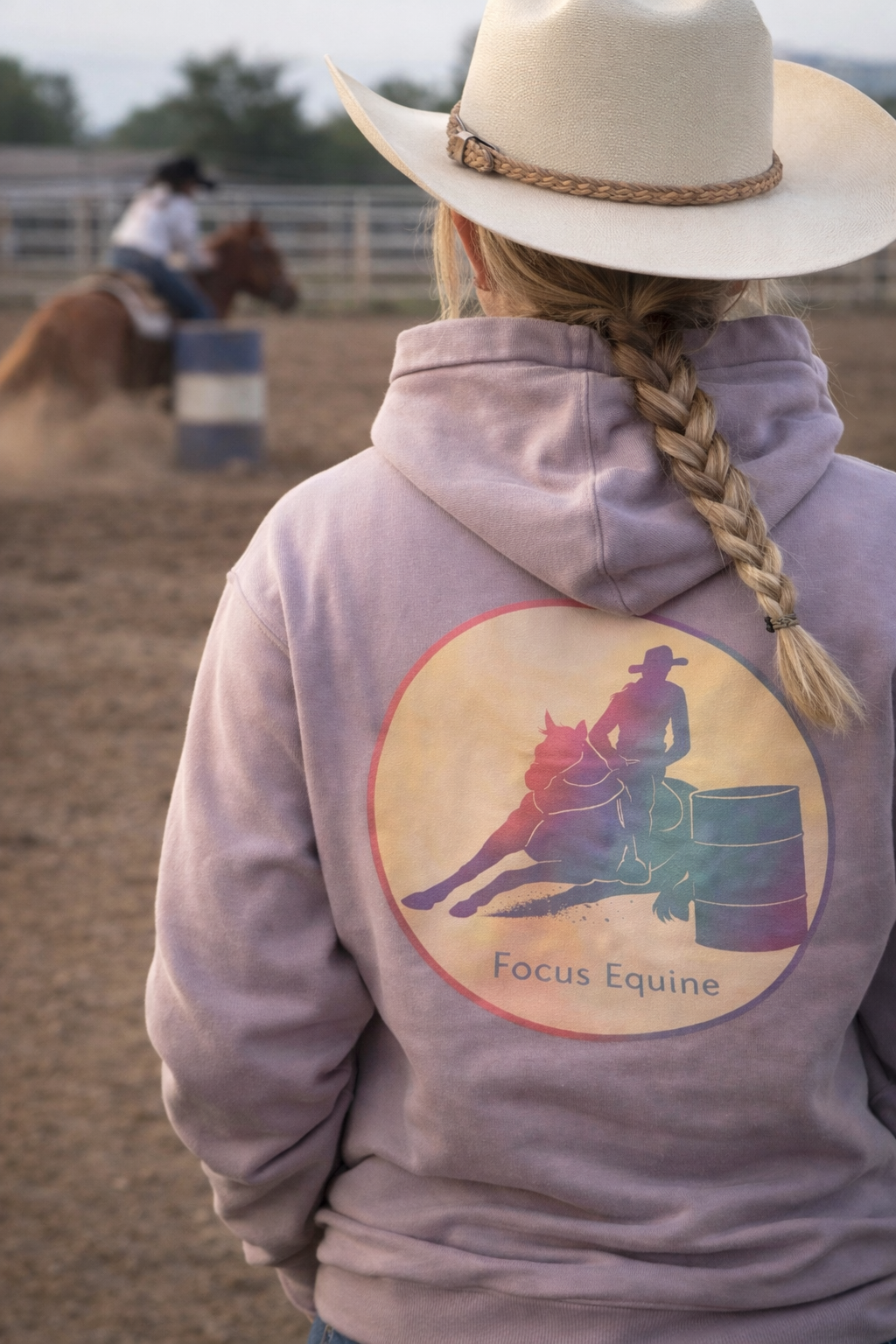 Focus Equine Supplies Hoodies - "Focus On The Ride"